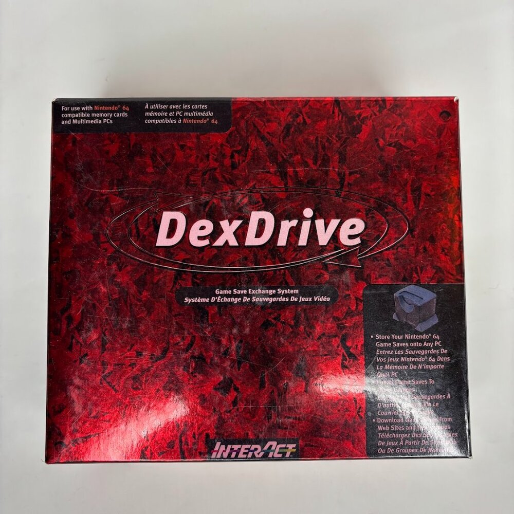 InterAct DexDrive Game Save Exchange System for Nintendo 64
